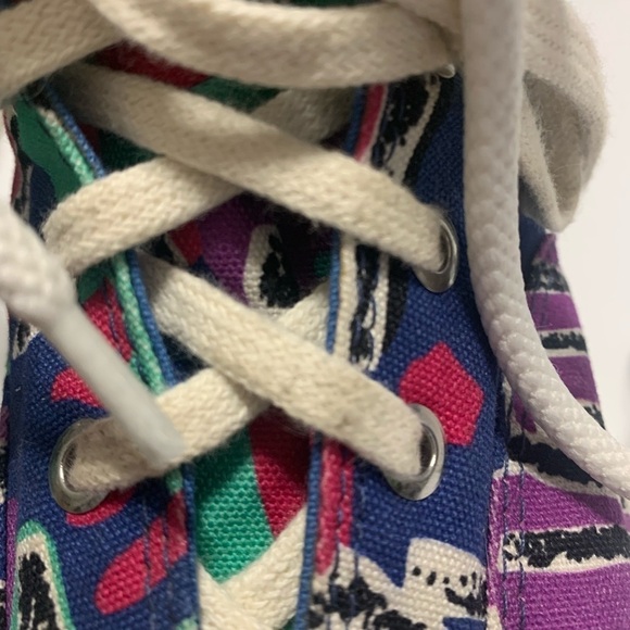 Converse Essential Hi Top Multi Color Skid Grip Sneakers - Picture 3 of 16